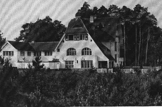 Photo of the architects own house